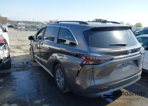 2024 Toyota Sienna Xle from USA, damaged, VIN 5TDYRKEC1RS190859